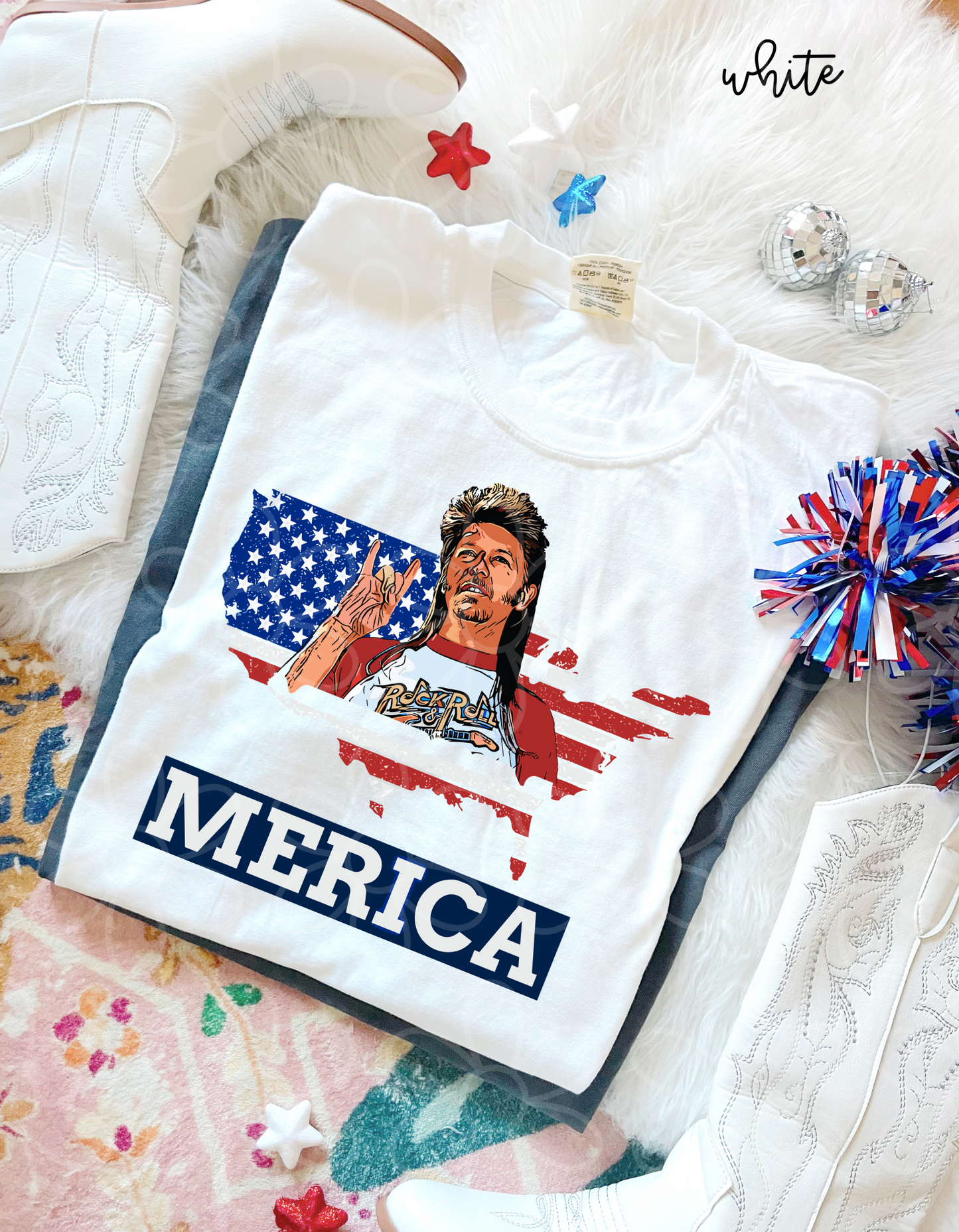 Patriotic Joe Dirt DTF Transfer