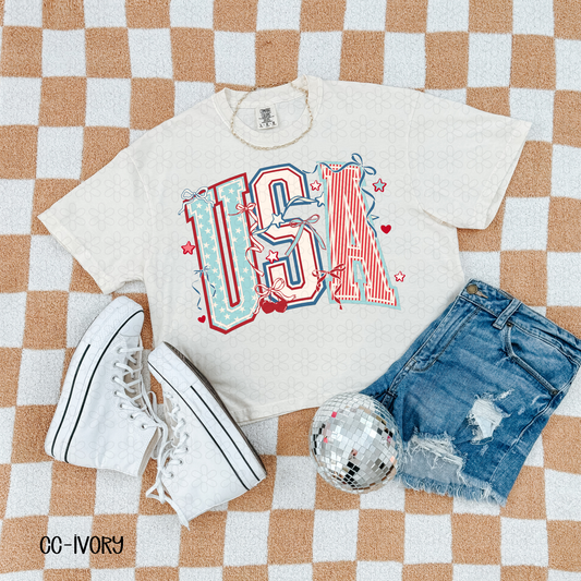 Patriotic USA DTF Transfer