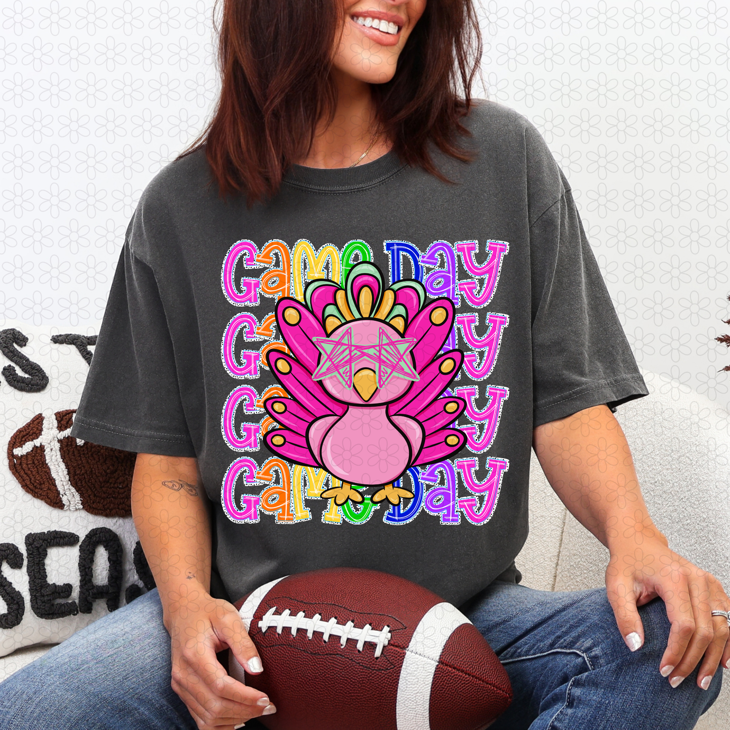 Preppy Game Day Mascots (Multiple Options) DTF Transfer