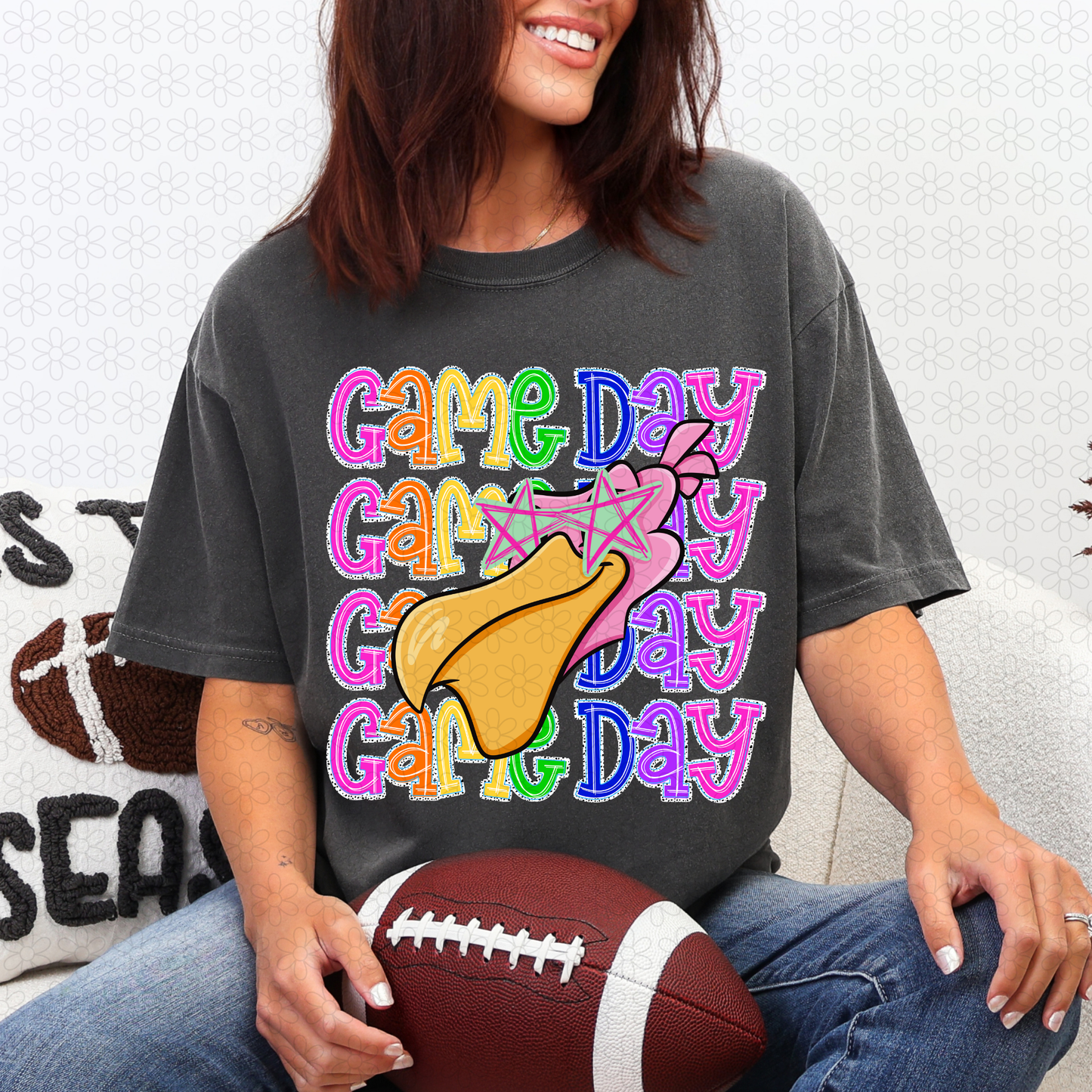 Preppy Game Day Mascots (Multiple Options) DTF Transfer