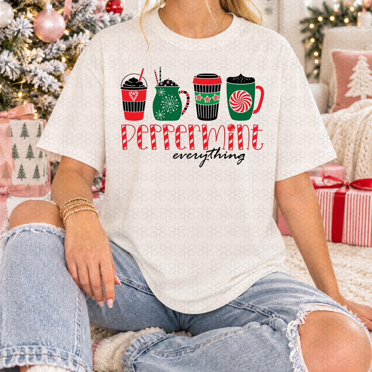Peppermint Everything Completed Tee