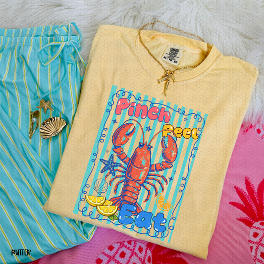 Pinch Peel Eat Completed Tee