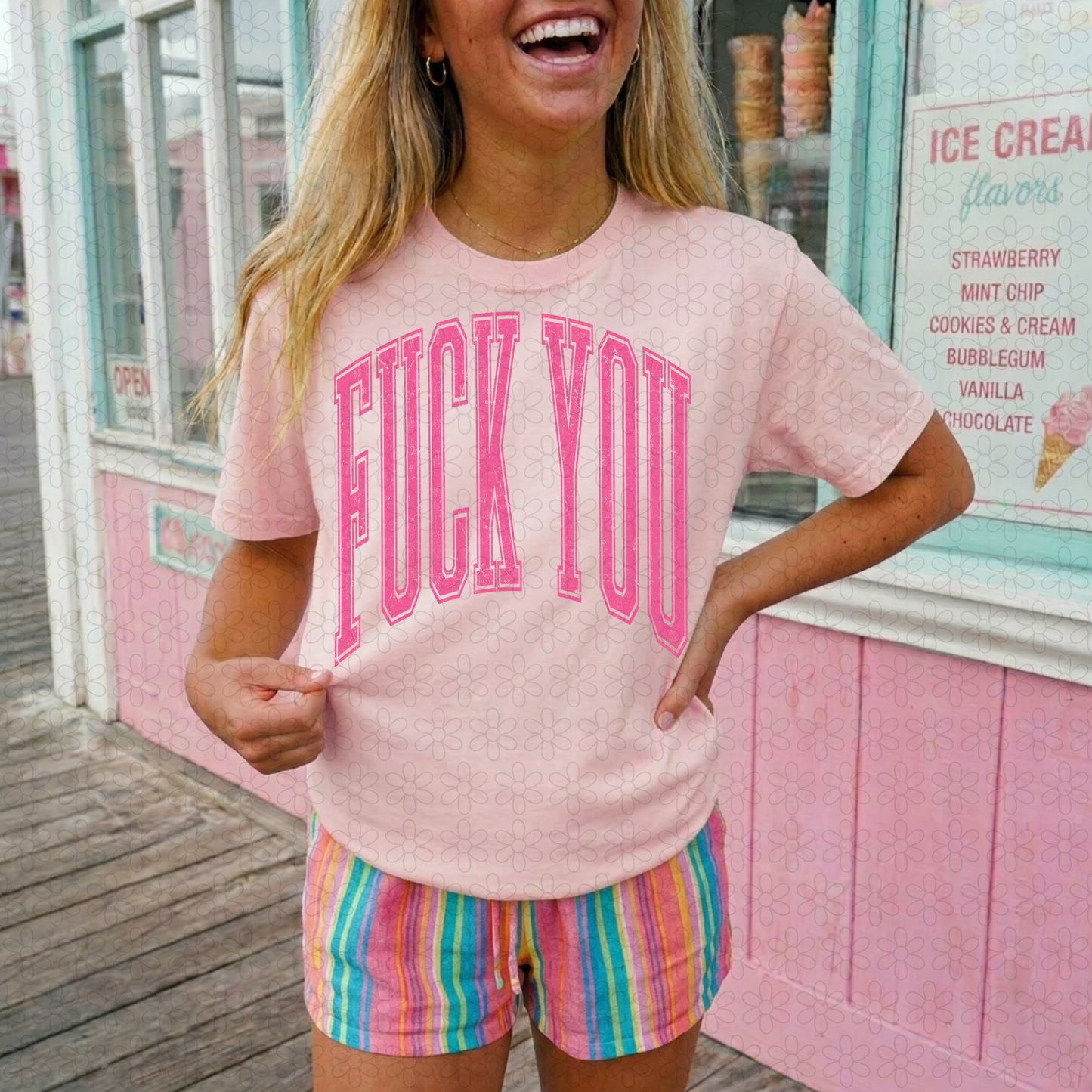 Fuck you (Multiple Colors) DTF Transfer