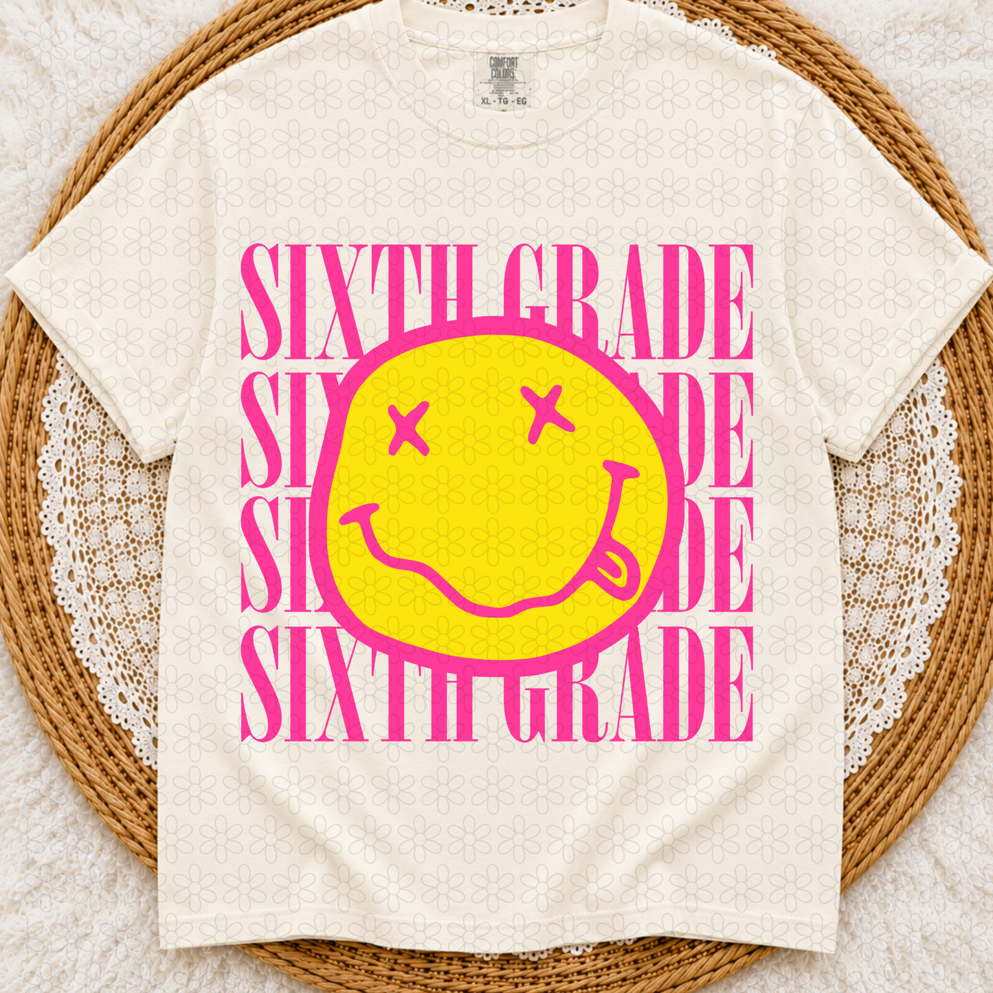 Pink Grade Levels Nirvana (Multiple Options) Completed Tee