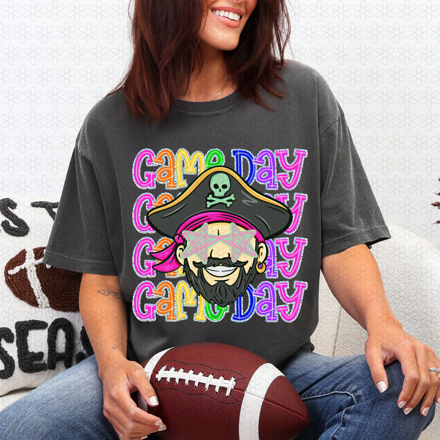 Preppy Game Day Mascots (Multiple Options) DTF Transfer