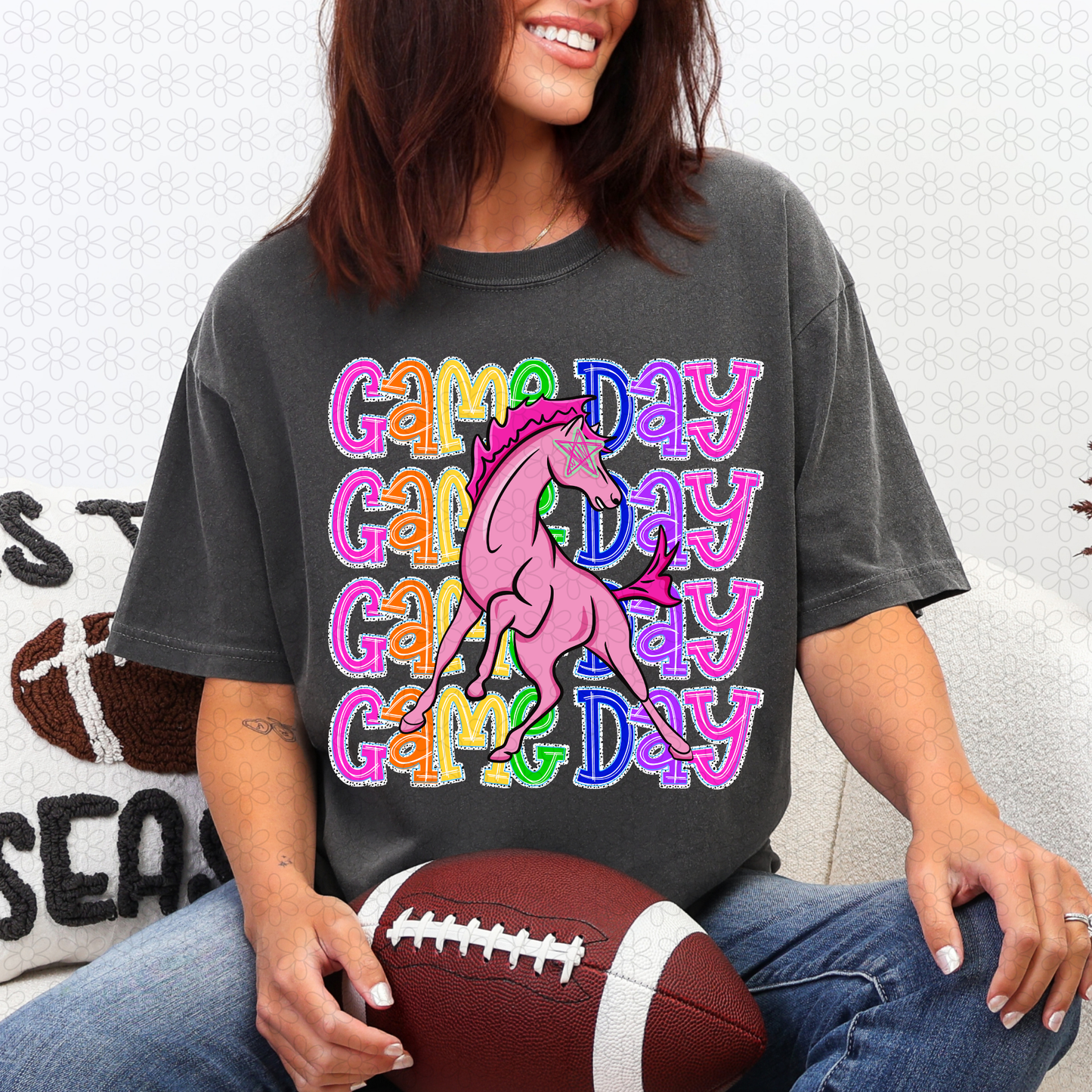 Preppy Game Day Mascots (Multiple Options) DTF Transfer