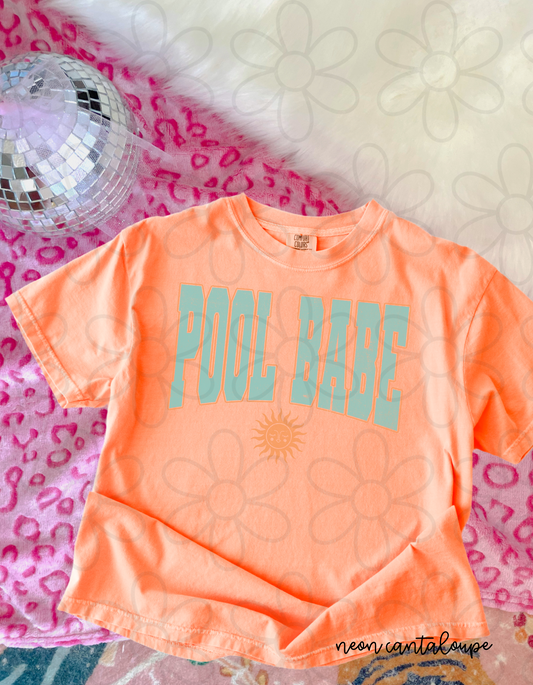 Pool Babe Completed Tee