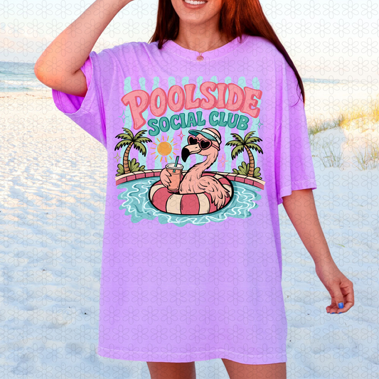 Poolside Social Club DTF Transfer