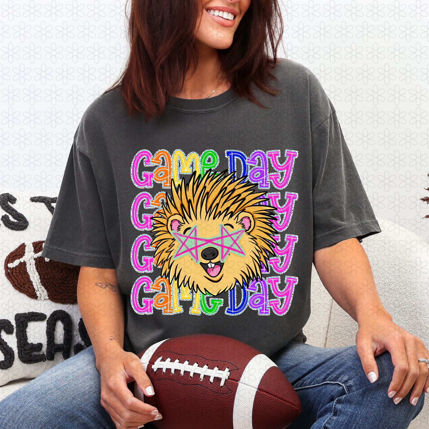 Preppy Game Day Mascots (Multiple Options) DTF Transfer