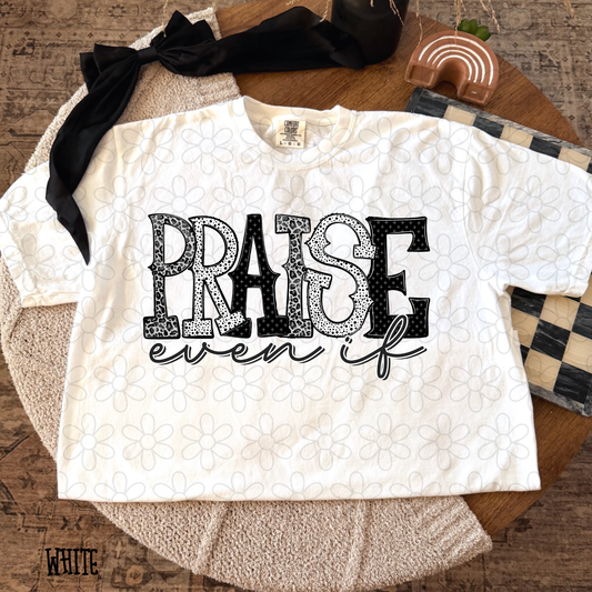 Praise Even If DTF Transfer