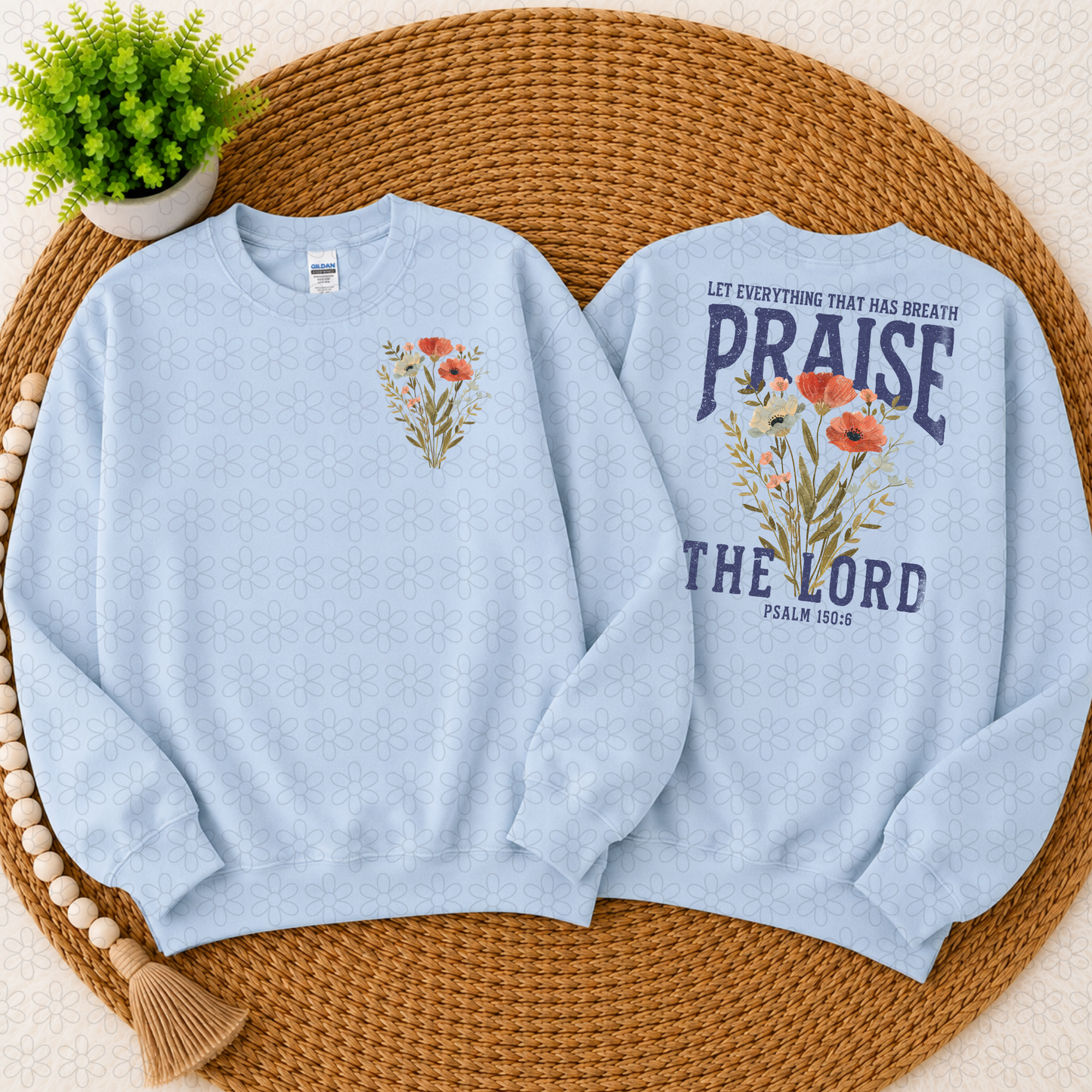 Praise the Lord (Multiple Colors) DTF Transfer
