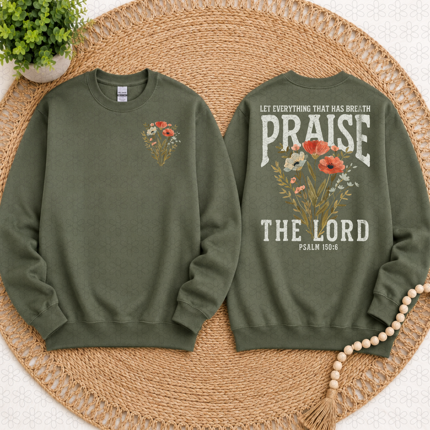 Praise the Lord (Multiple Colors) DTF Transfer