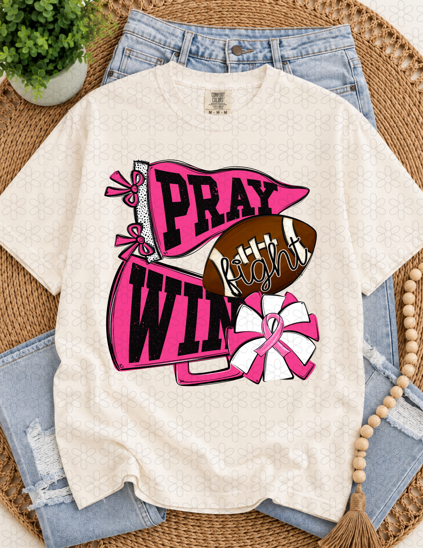 Pray Fight Win Completed Tee