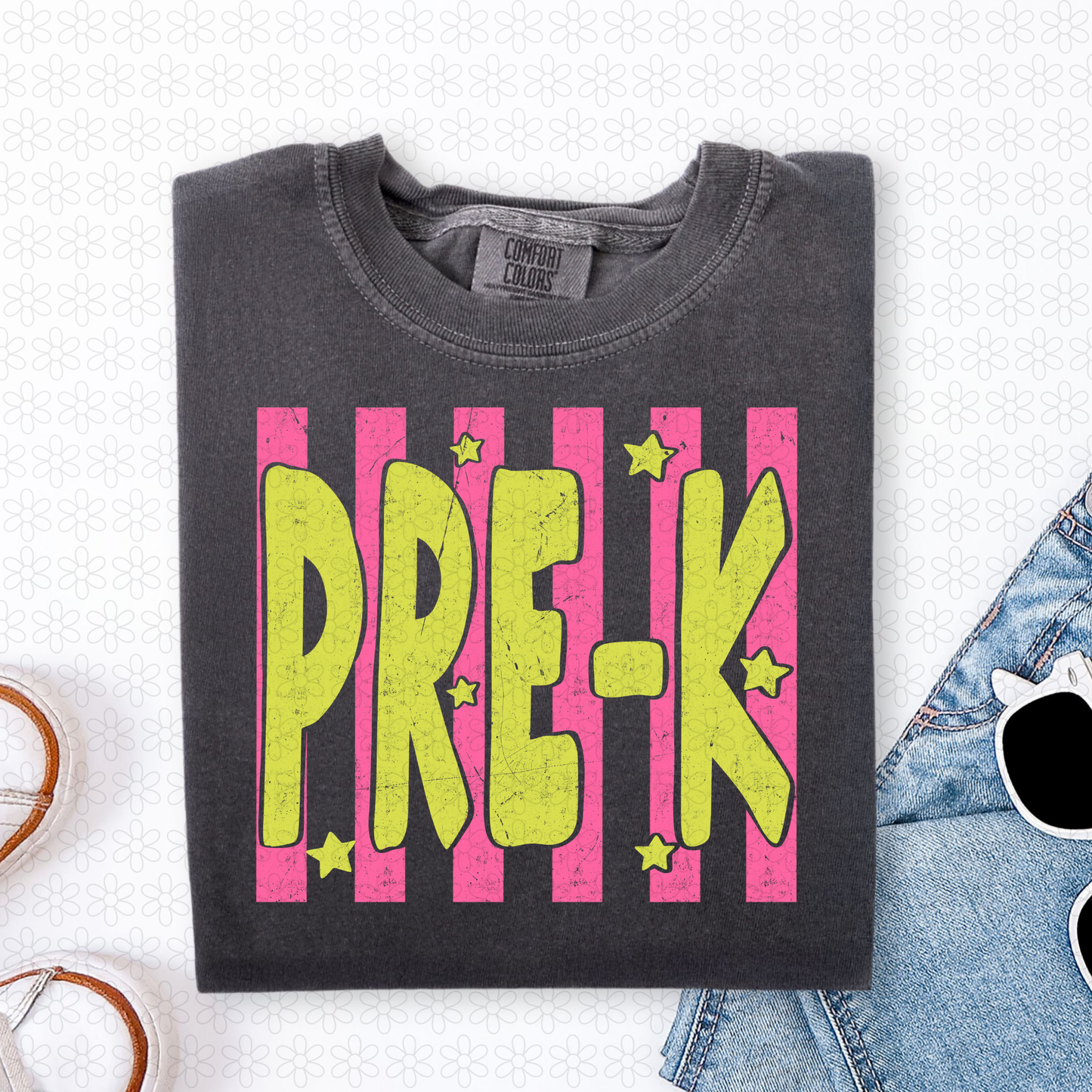 Grades Pink Stripes (Multiple Colors) Completed Tee