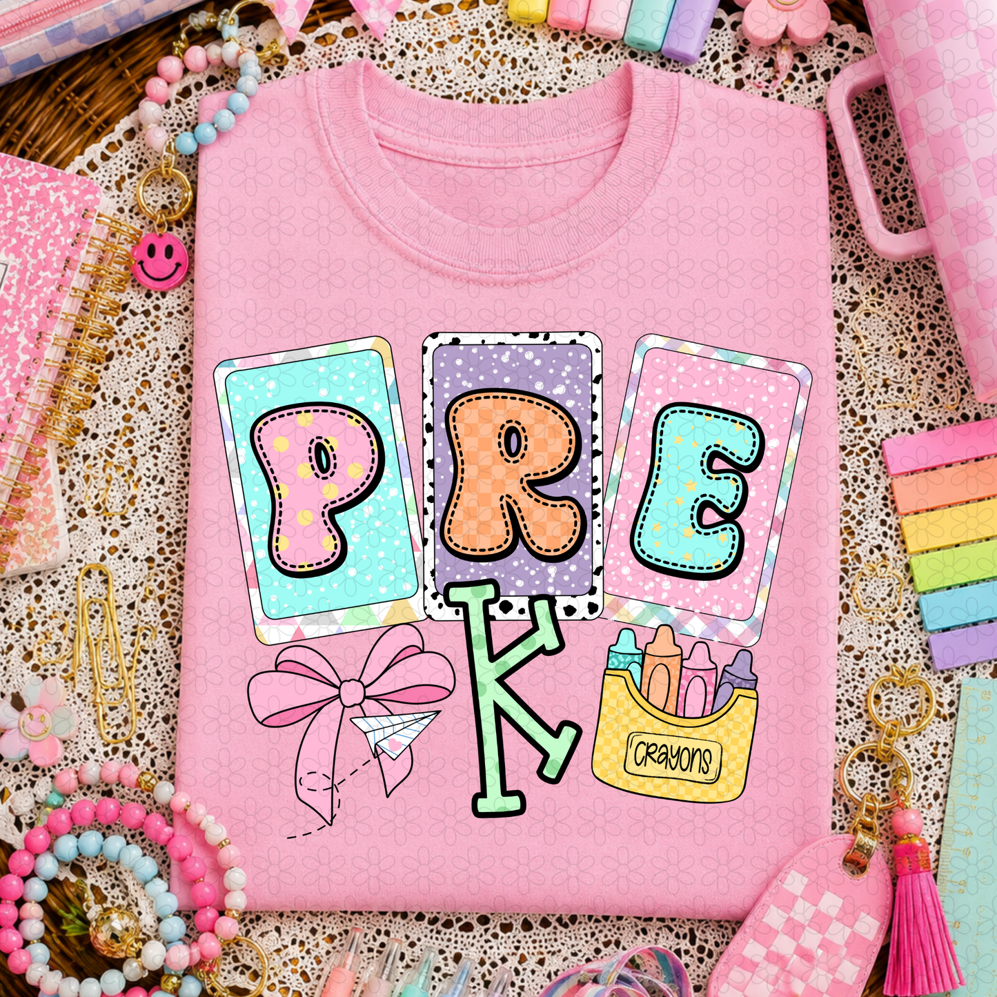 Grades Crayons (Multiple Options) Complete Tee