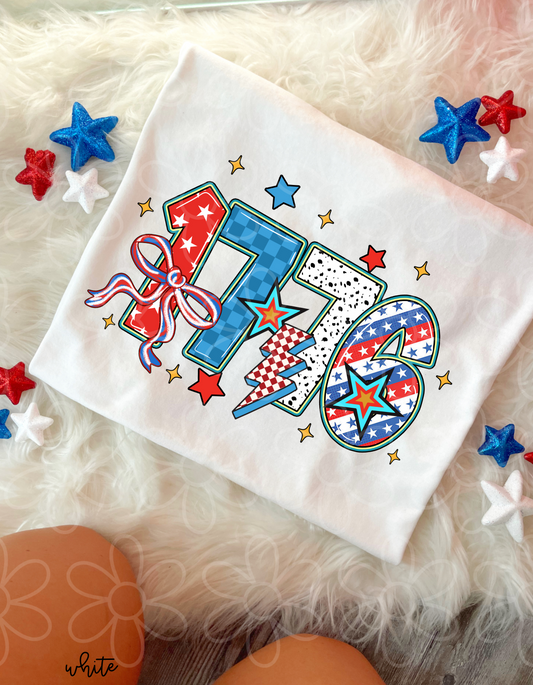 Preppy 1776 Completed Tee