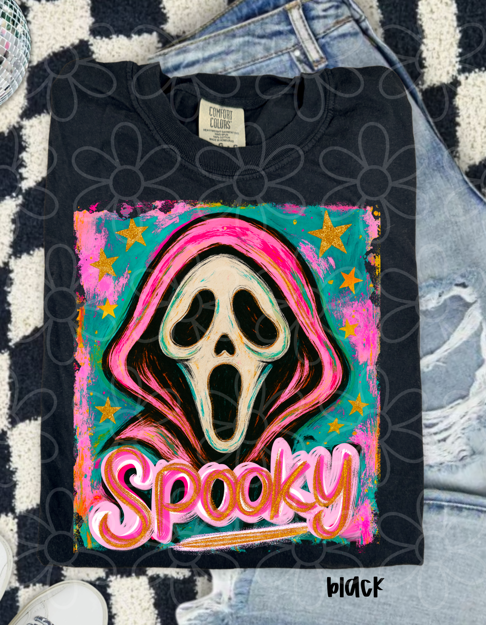 Preppy Scream Spooky Completed Tee – The Wholesale Shack