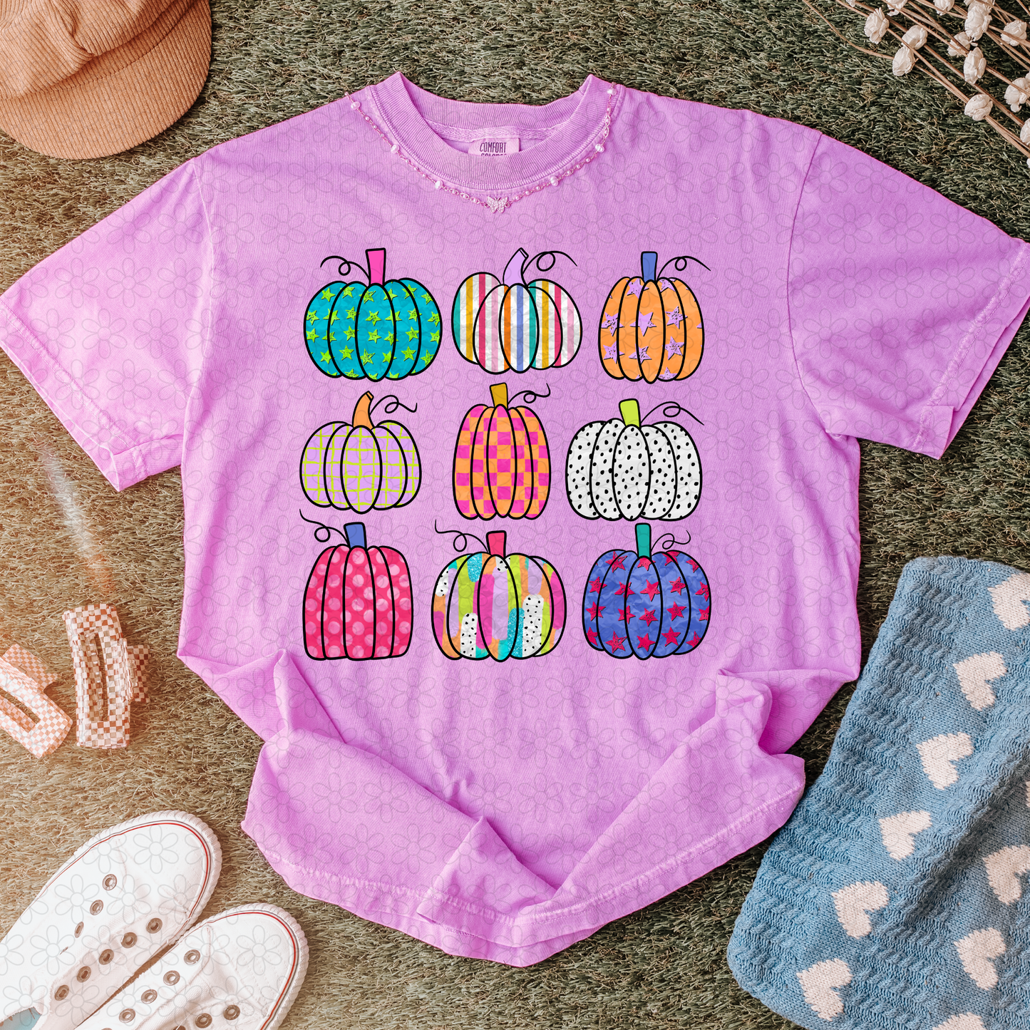 Preppy pumpkin Completed Tee