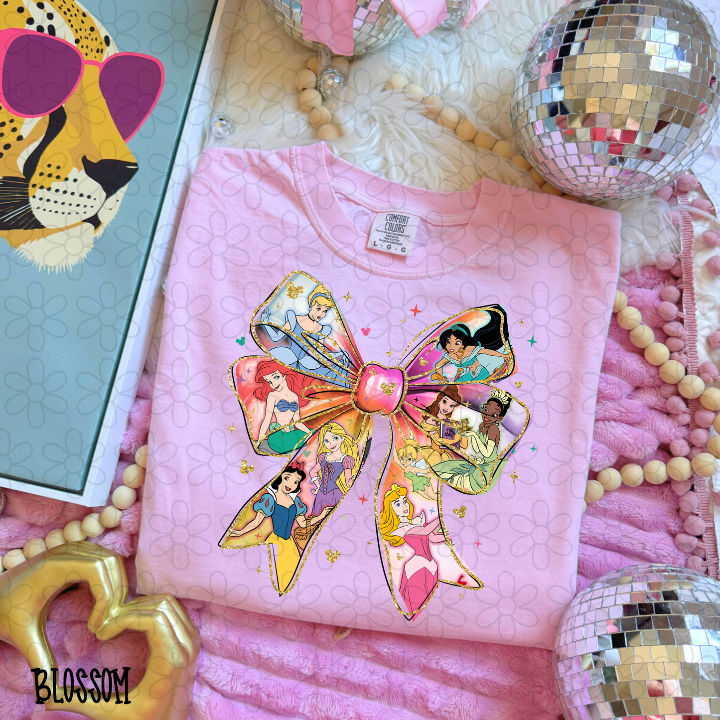 Princesses Coquette Bow Completed Tee