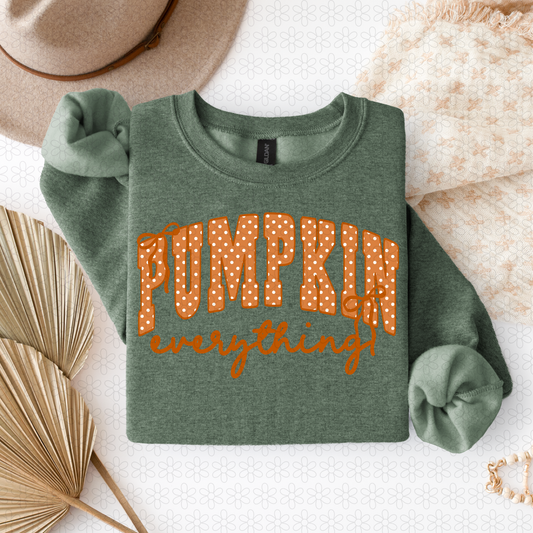 Pumpkin Everything Completed Tee