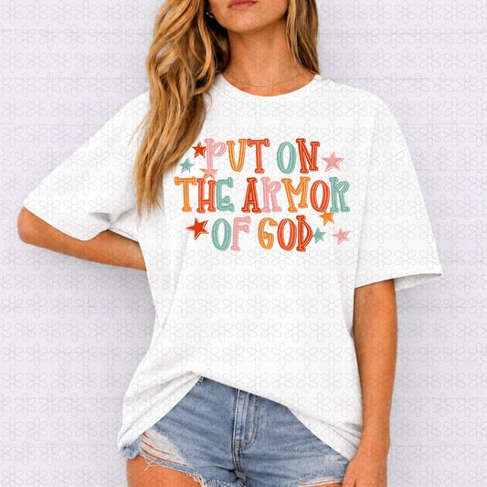 Put On The Armor Of God Completed Tee