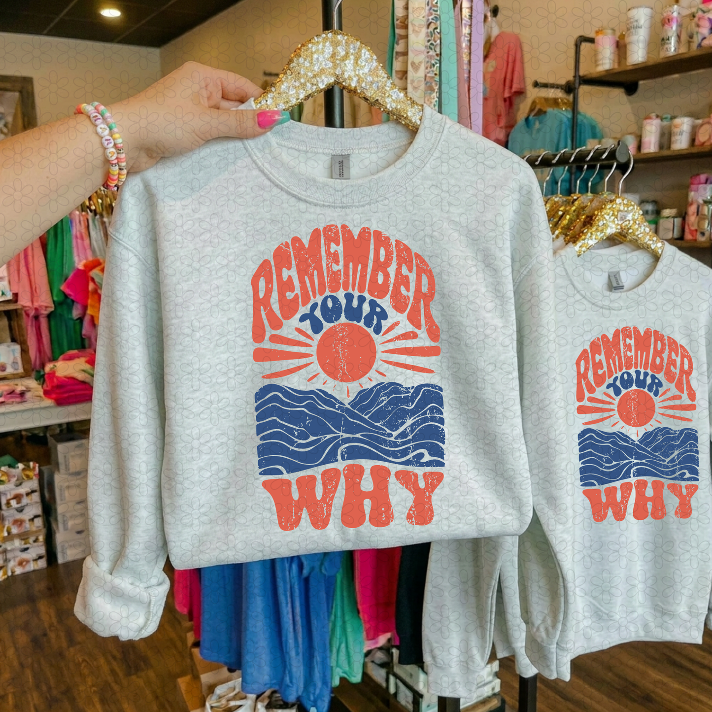 REMEMBER YOUR WHY (Multiple Colors)  DTF Transfer