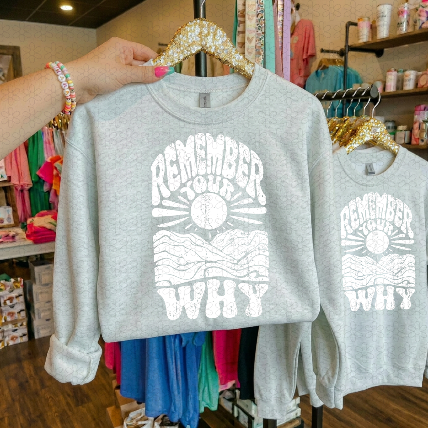 REMEMBER YOUR WHY (Multiple Colors)  DTF Transfer
