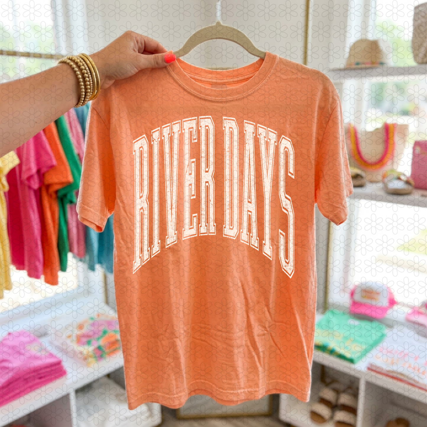 RIVER DAYS (Multiple Colors) Completed Tee