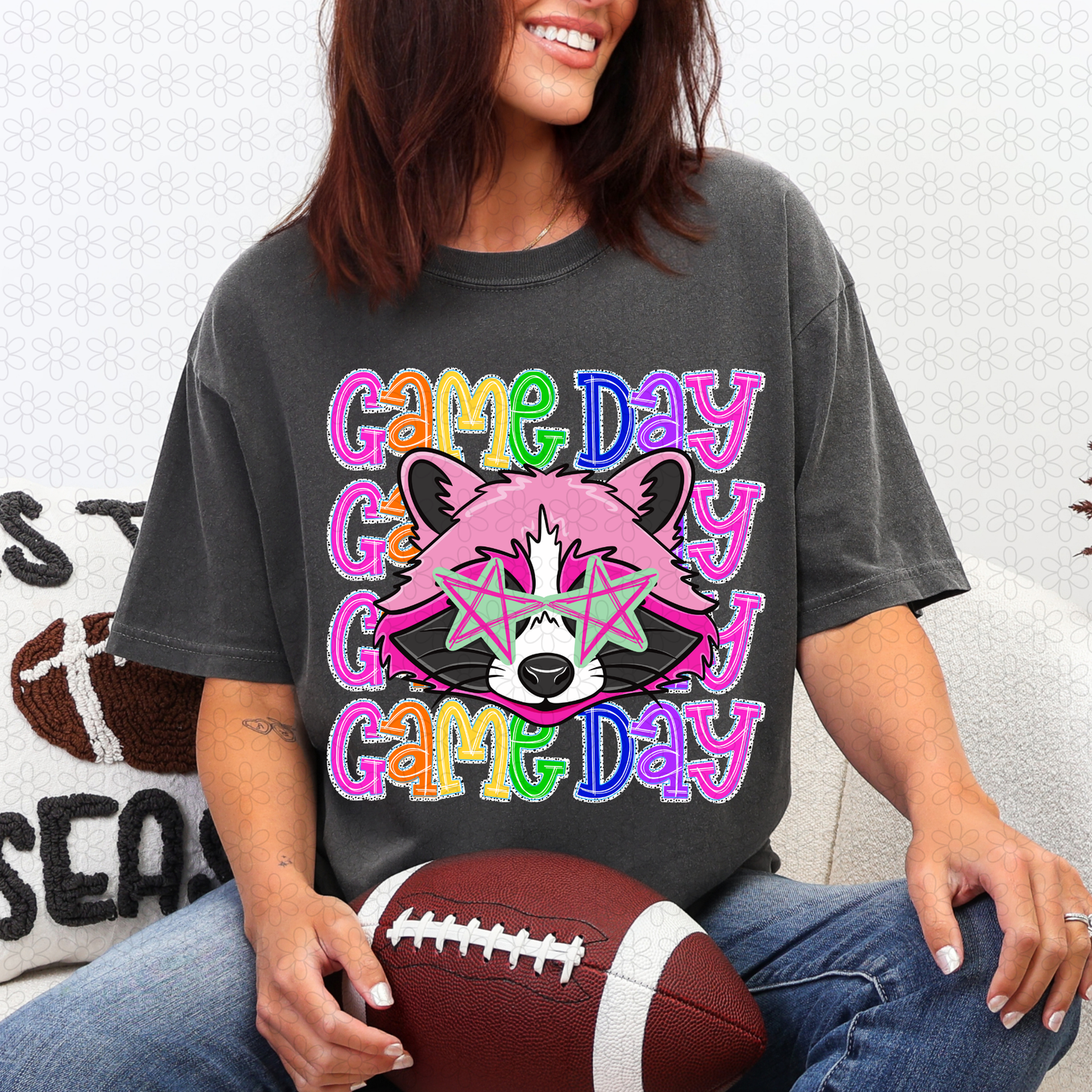 Preppy Game Day Mascots (Multiple Options) DTF Transfer