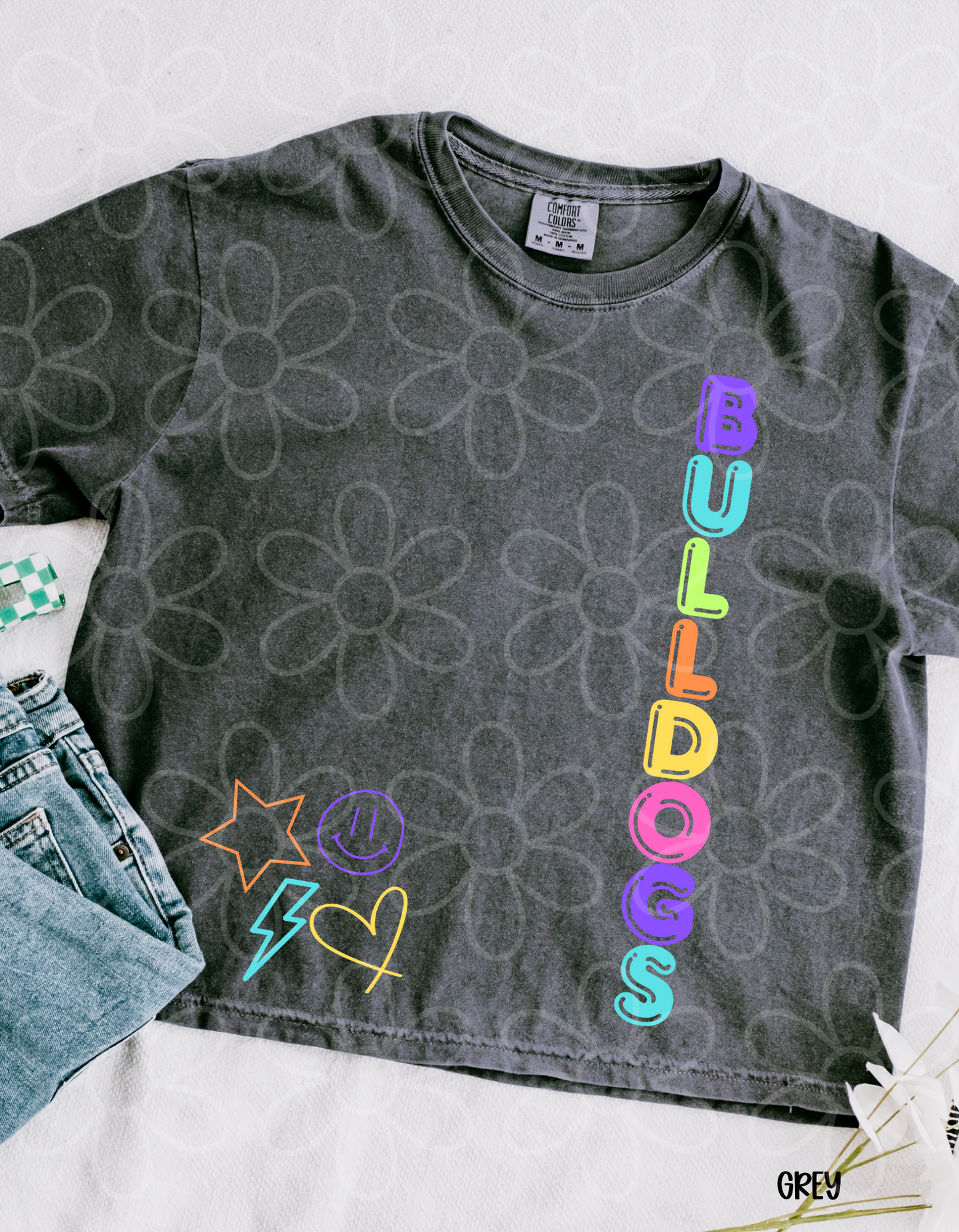 Rainbow Bulldogs Completed Tee
