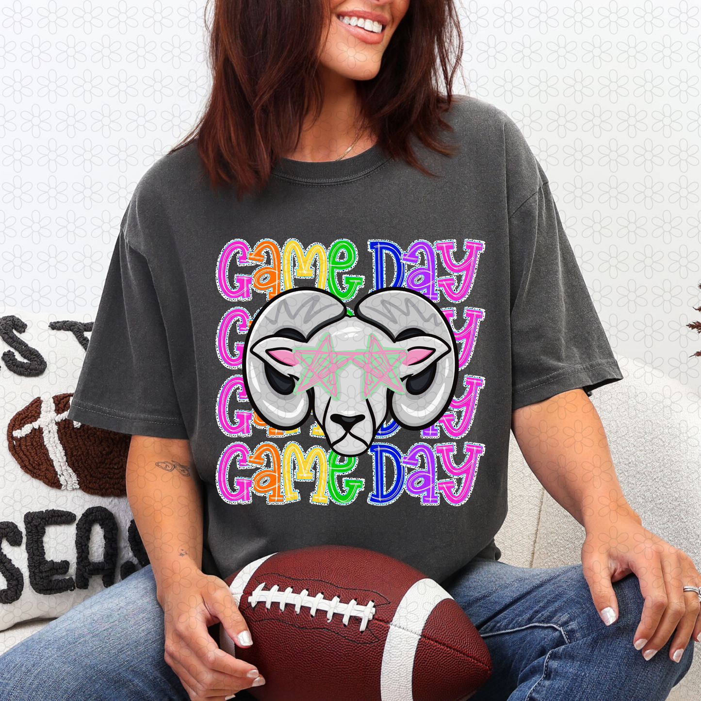 Preppy Game Day Mascots (Multiple Options) DTF Transfer