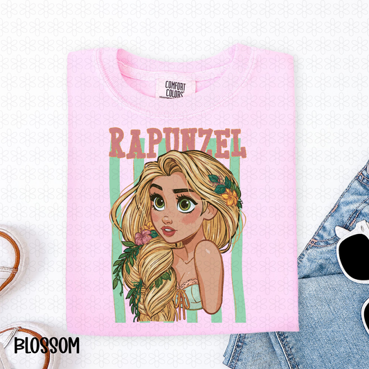 Rapunzel Completed Tee