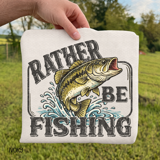 Rather Be Fishing Completed Tee