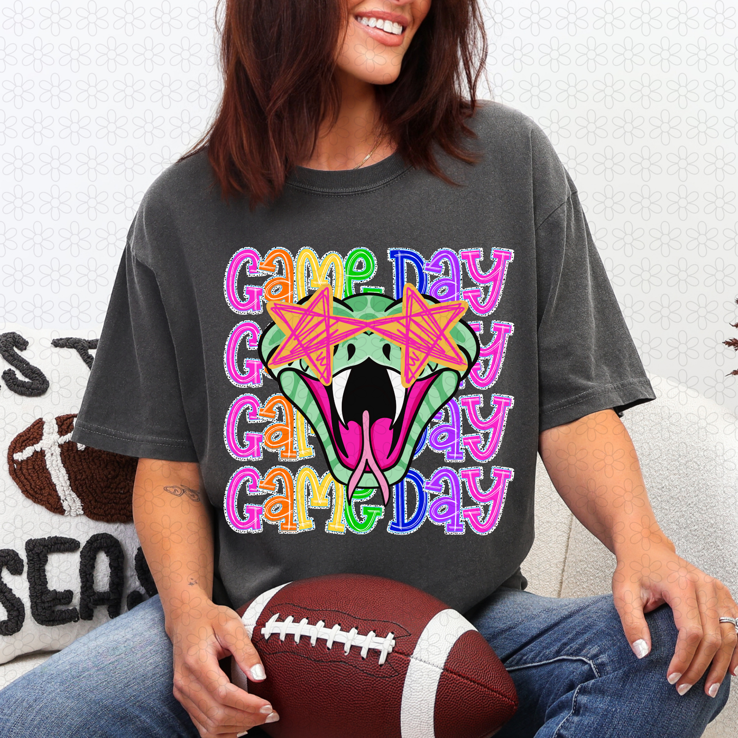 Preppy Game Day Mascots (Multiple Options) DTF Transfer