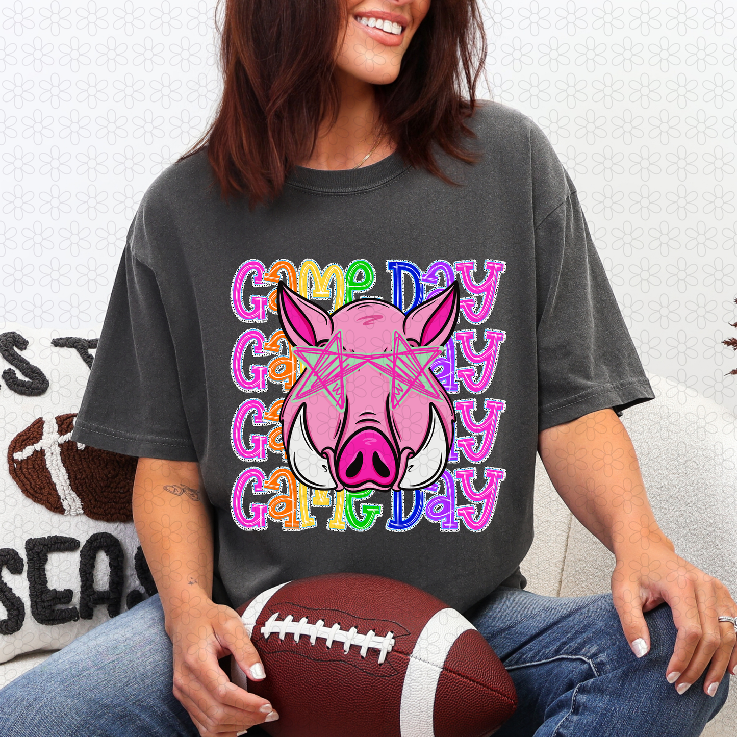 Preppy Game Day Mascots (Multiple Options) DTF Transfer