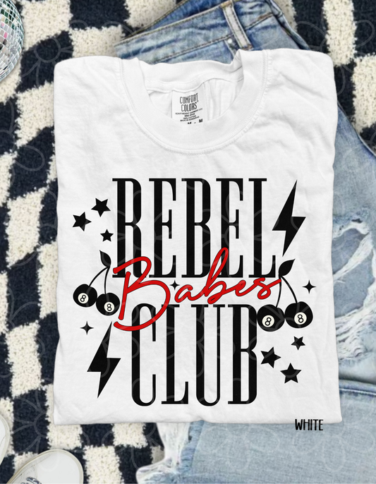 Rebel Babes Club Completed Tee