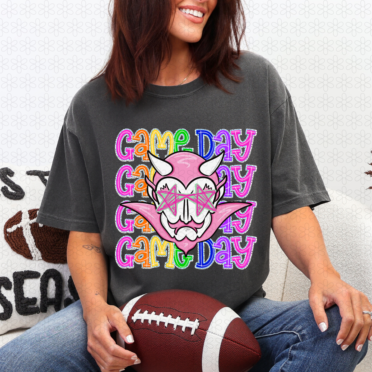 Preppy Game Day Mascots (Multiple Options) DTF Transfer