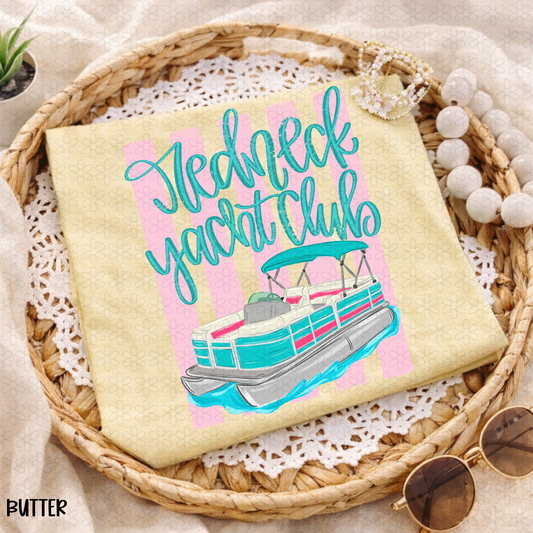 Redneck Yacht Club DTF Transfer