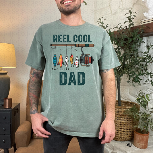 Reel Cool Dad Completed Tee