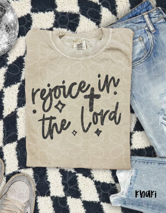 Rejoice In The Lord DTF Transfer
