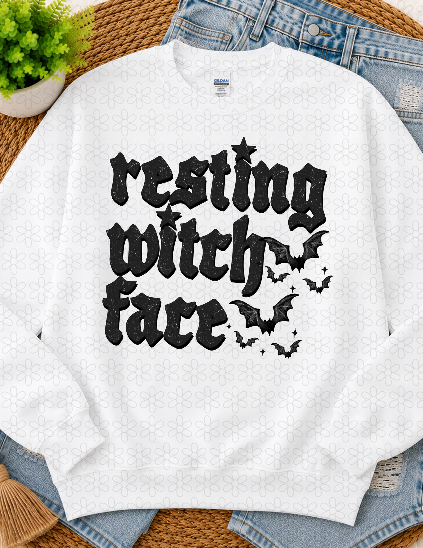 Resting Witch Face Completed Tee