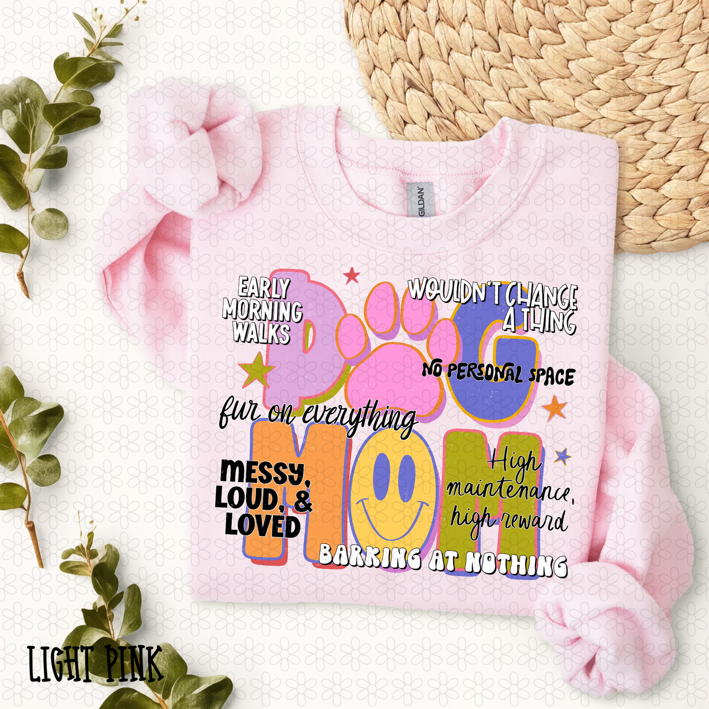 Retro Dog Mom DTF Transfer