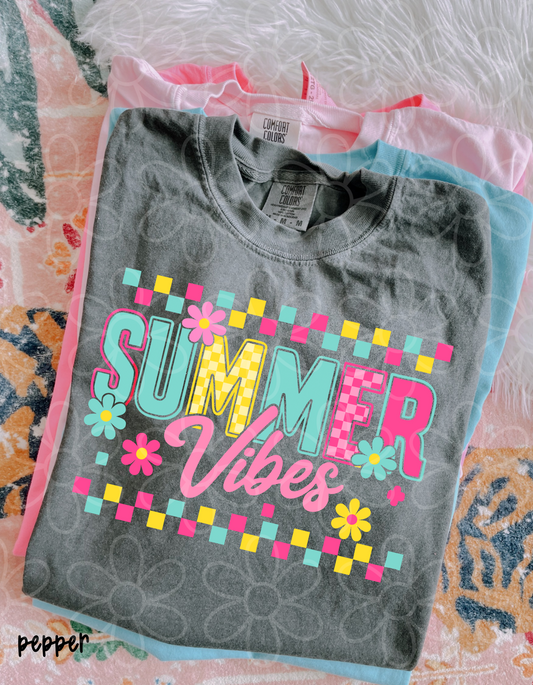 Retro Summer Vibes DTF Transfer