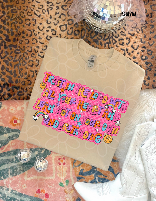 Retro Trust In The Lord Completed Tee
