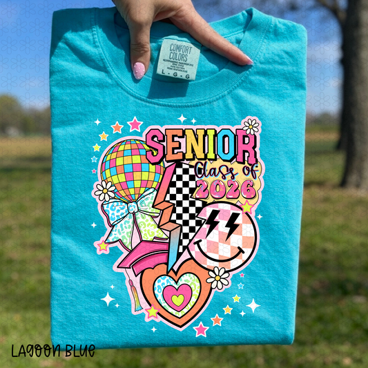 Retro Senior Class of 2026 Completed Tee