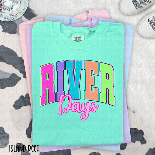 River Days Completed Tee