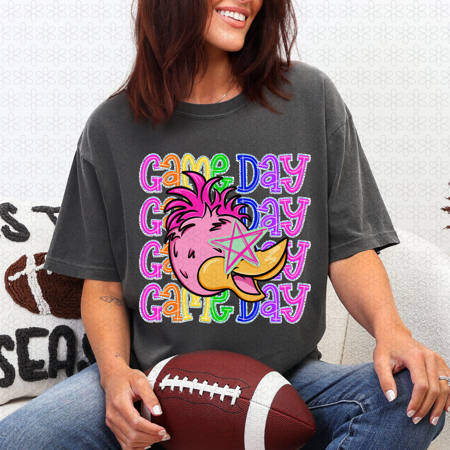 Preppy Game Day Mascots (Multiple Options) DTF Transfer