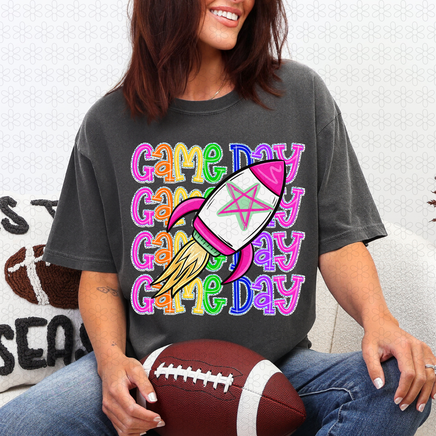 Preppy Game Day Mascots (Multiple Options) DTF Transfer