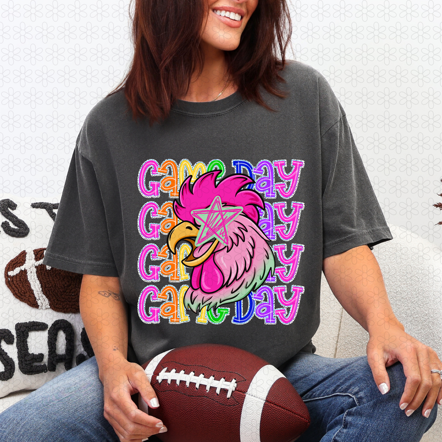 Preppy Game Day Mascots (Multiple Options) DTF Transfer