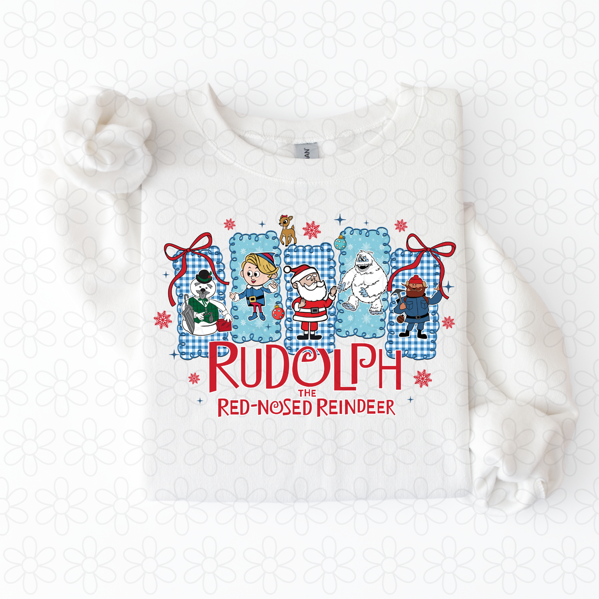 Rudolph Red Nose- Christmas Completed Tee